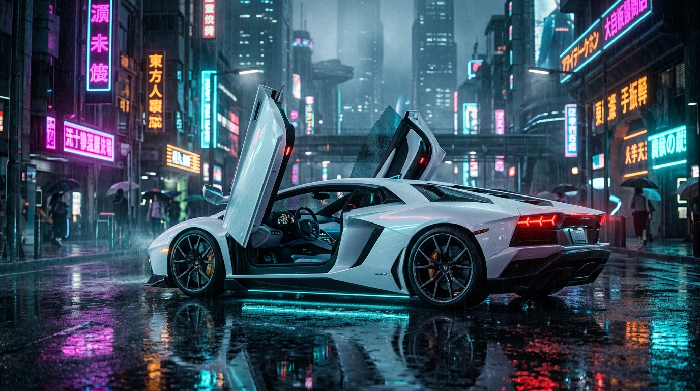 neon-rain